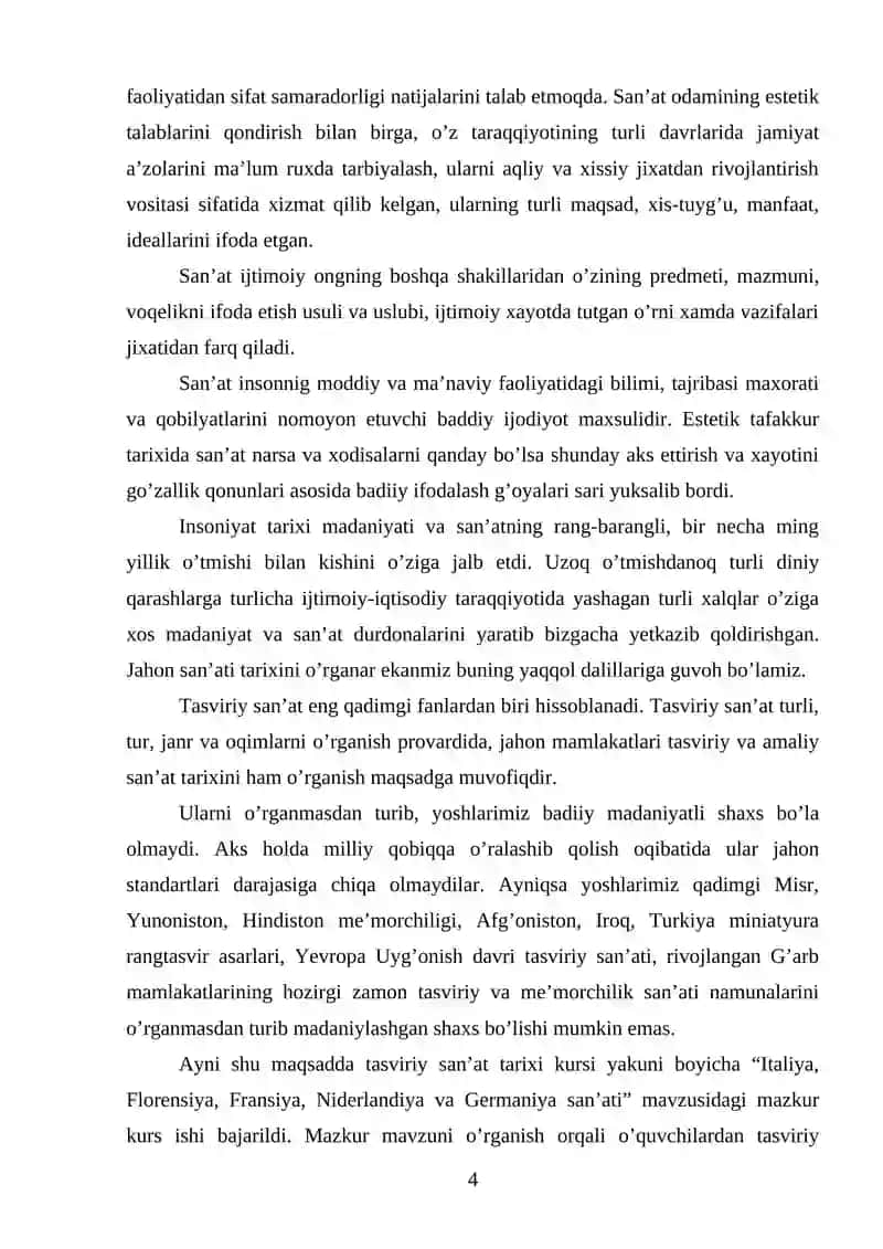 Yevropa uyg’onish davri tasviriy san’at o’qitish metodlari 4
