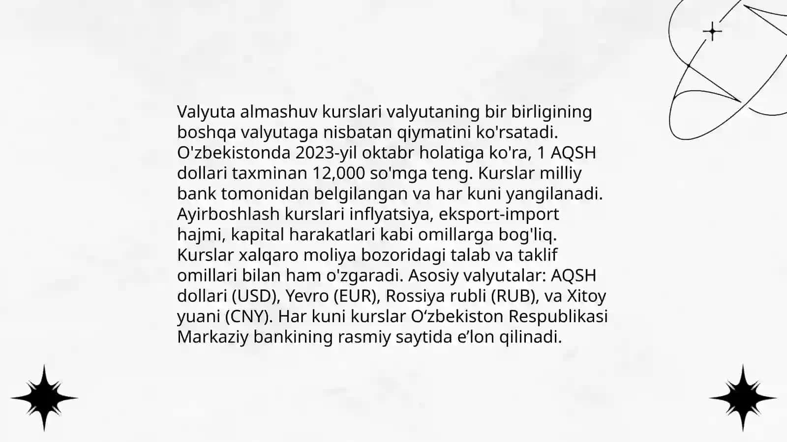 Xalqaro valyuta va kredit munosabatlari 4