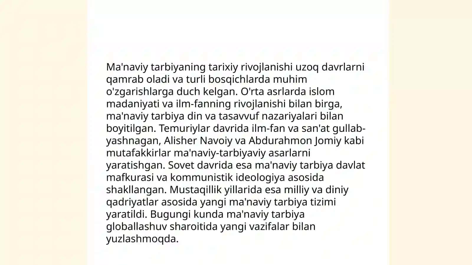 Ma'naviy tarbiyaning tarixiy-nazariy asoslari 4