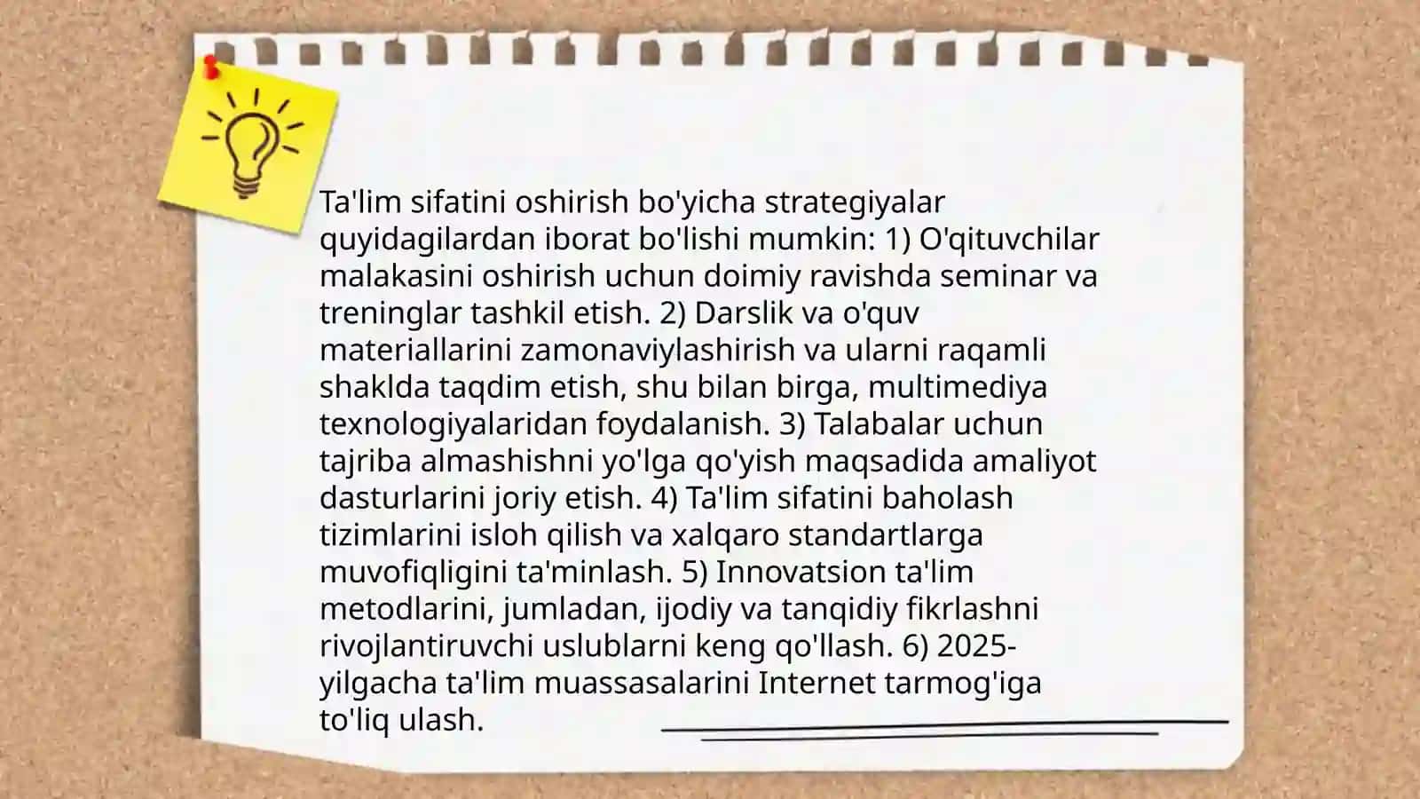 Oʻzbekiston Respublikasi Xalq ta'lim tizimini 2030 yilgacha rivojlantirish Konsepsiyasi 4