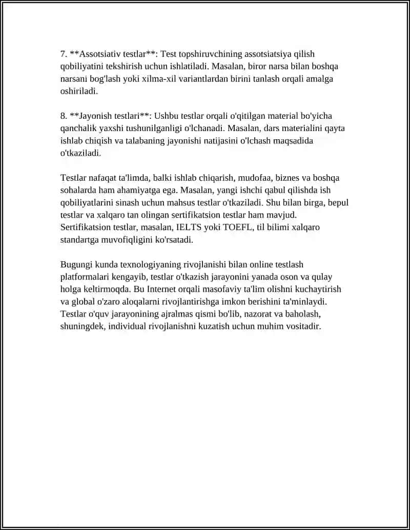 PSIXODIAGNOSTIKANING YUQORI SHAKLLANGAN METODIKALARI 4