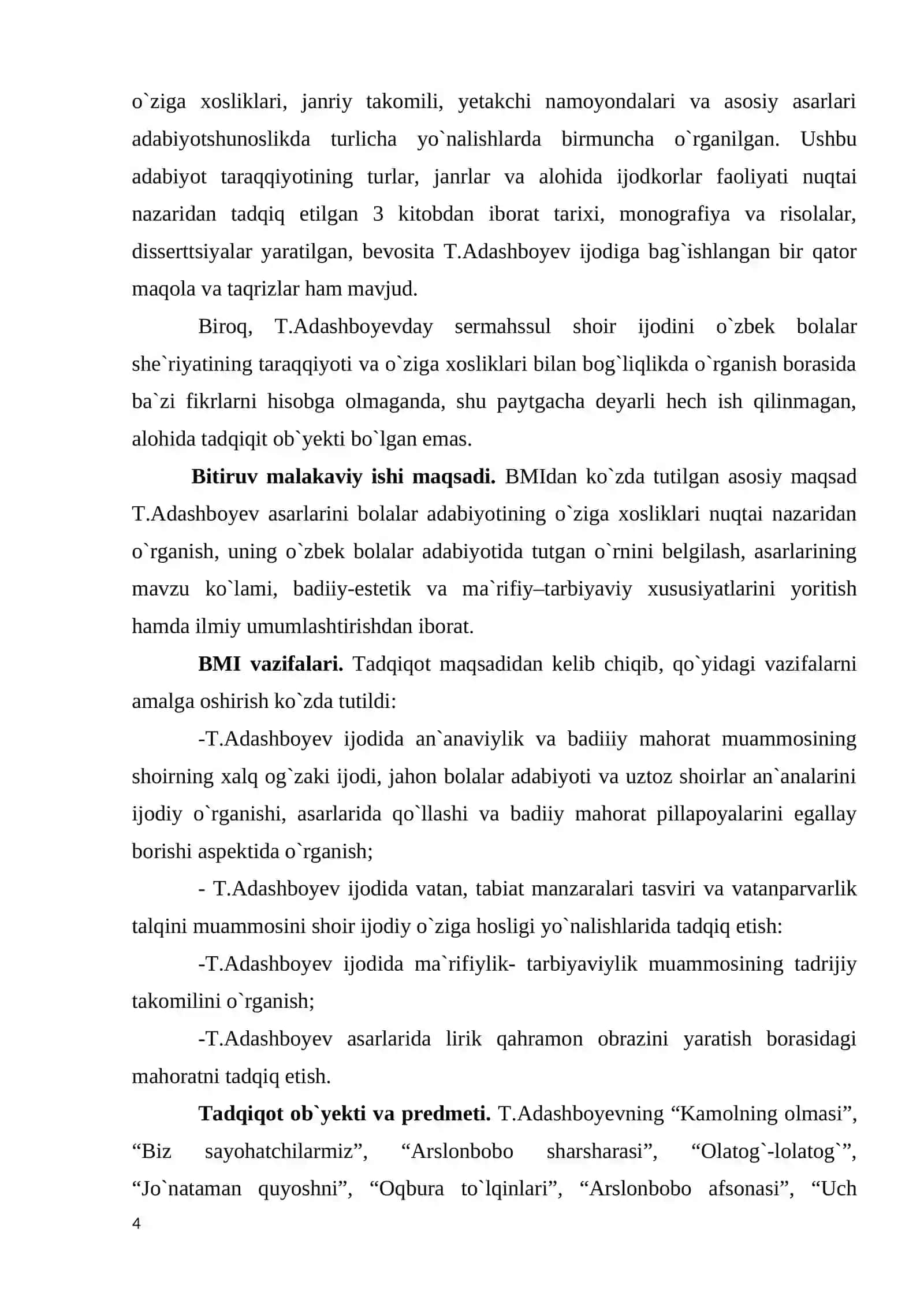 Tursunboy Adashboyev she`riyatida an`anaviylik va badiiy mahorat masalalari 4