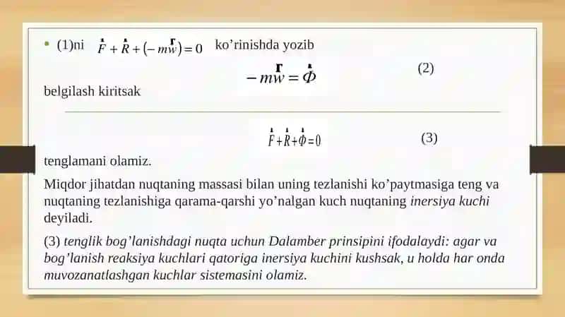 DALAMBER PRINSIPI 4
