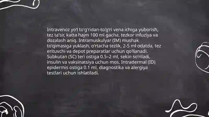 Parenteral dori yuborish 4