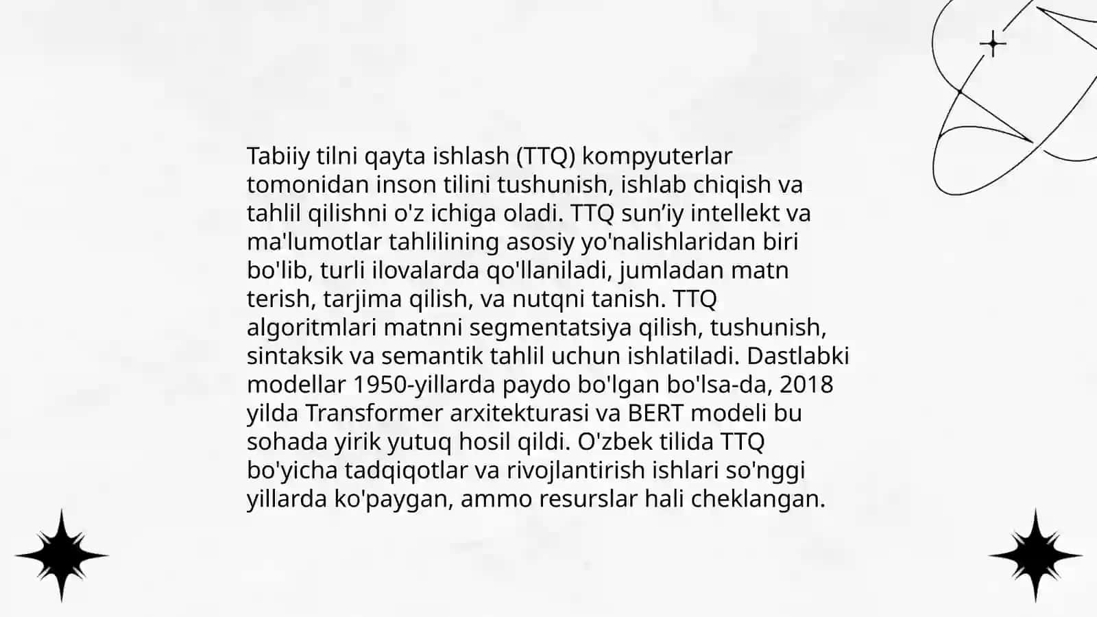 Kompyuter lingvistikasi 4