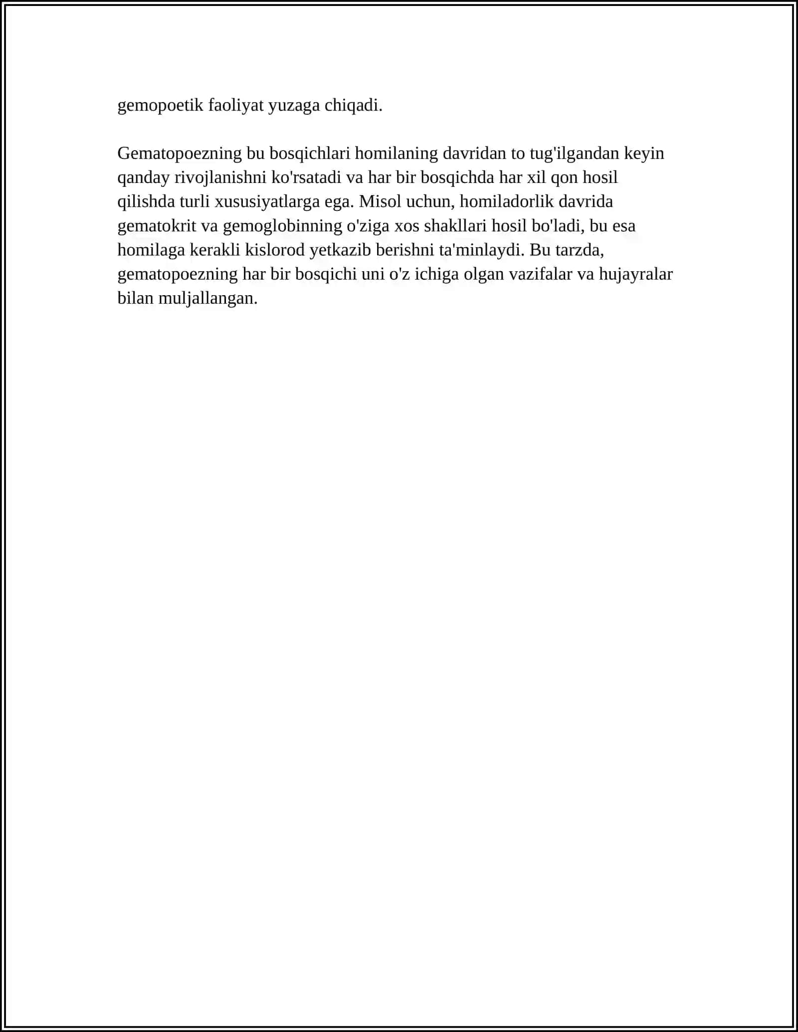 HOMILADA GEMATOPOEZNING XUSUSIYATLARI 4