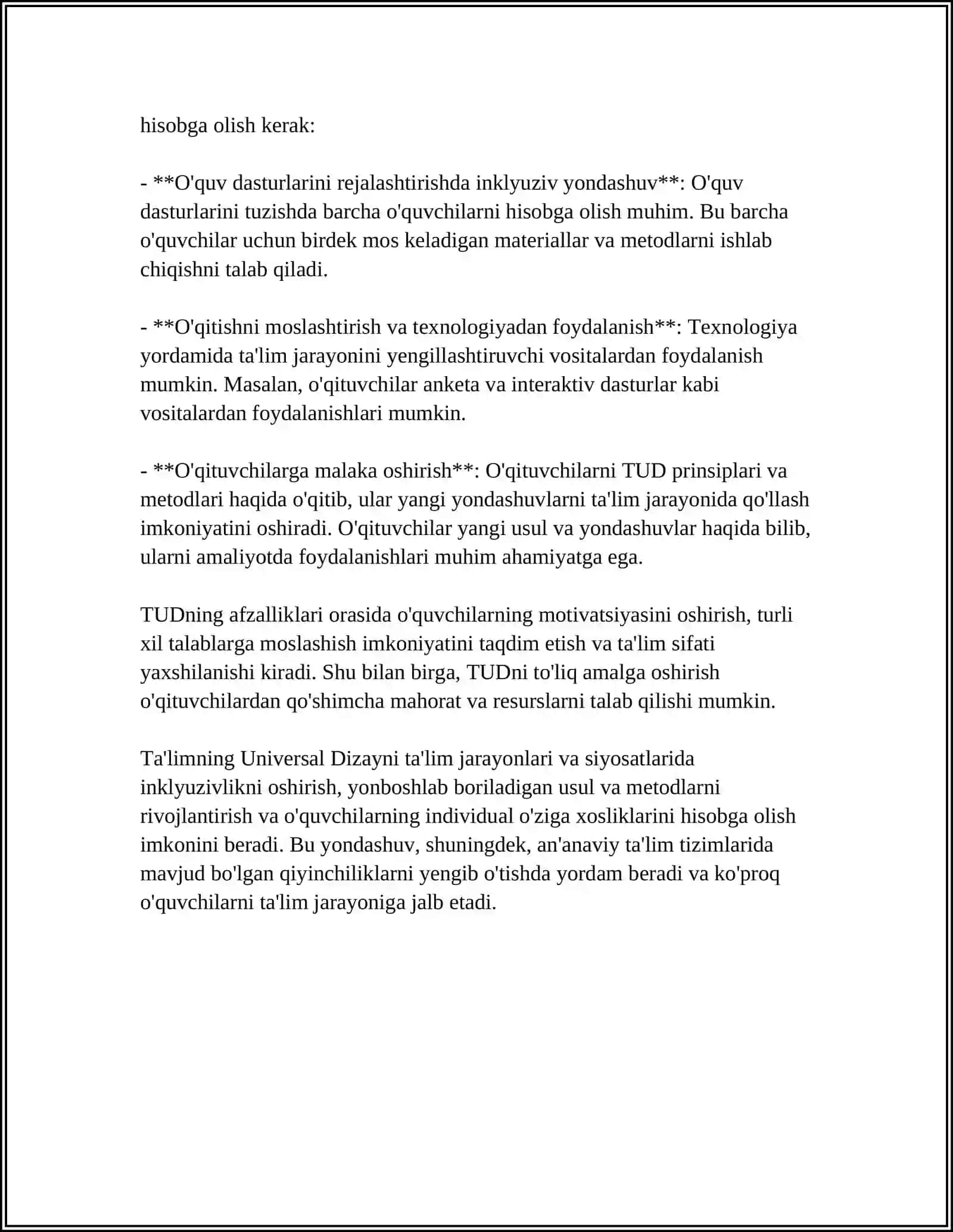 TA'LIMNING UNIVERSAL DIZAYNI VA INDIVIDUAL TA'LIMIY REJASI 4