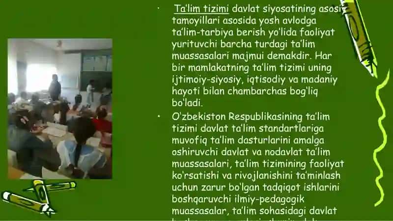 Ta’lim jarayonini samarali tashkil etish yo`llari 4