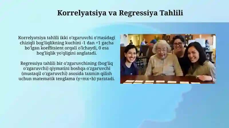 Voqealar o'rtasidagi bog'liqlikni o'rganish: Asosiy tushunchalar va usullar 4
