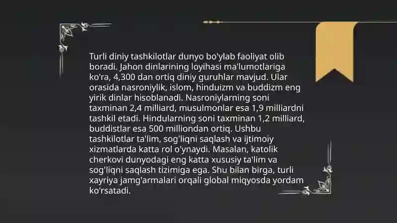 O’zbekistonda ko’rsatilgan missionerlik harakatlari va uning oqibatlari 4