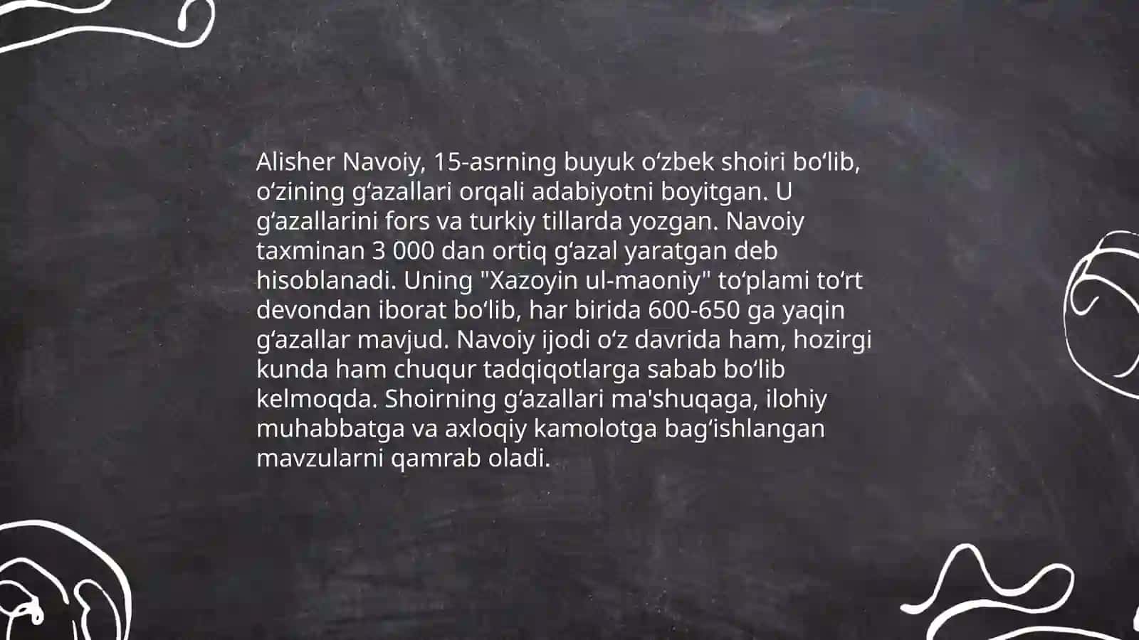 Alisher Navoiy ijodi 4