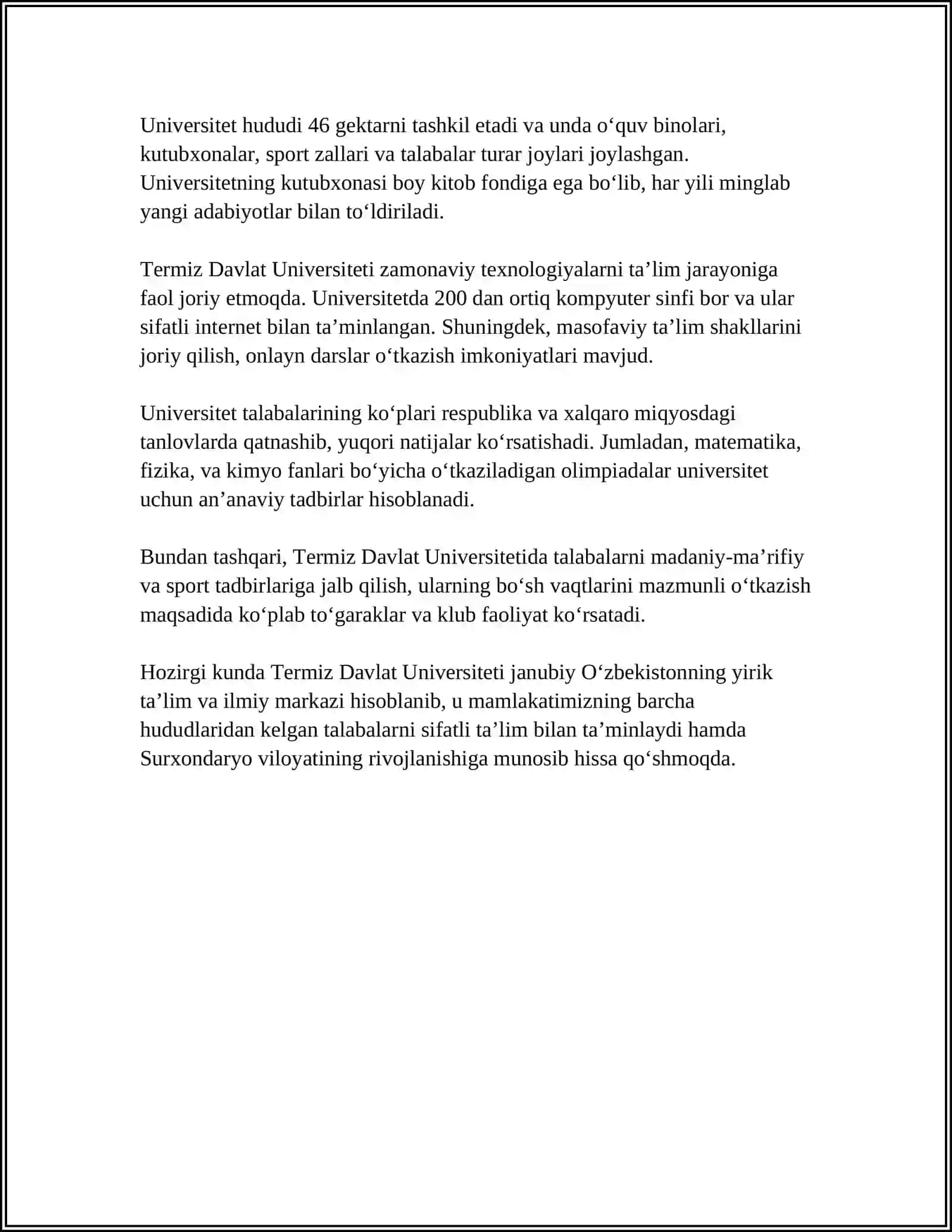 TERMIZ DAVLAT UNIVERSITETI 4