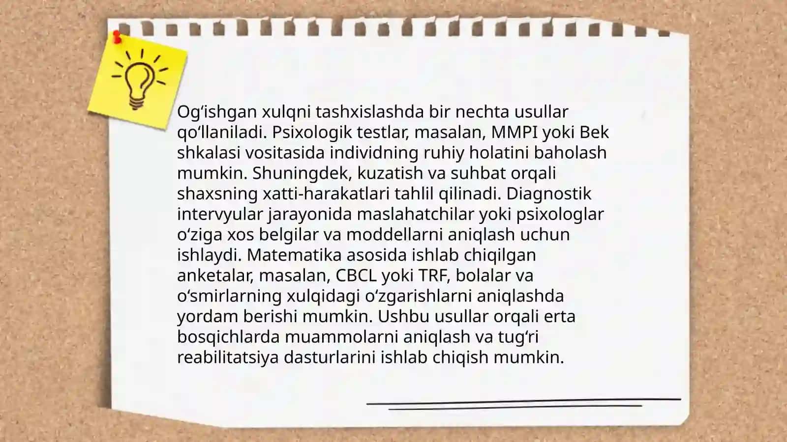 Og‘ishgan xulqni tuzatish 4