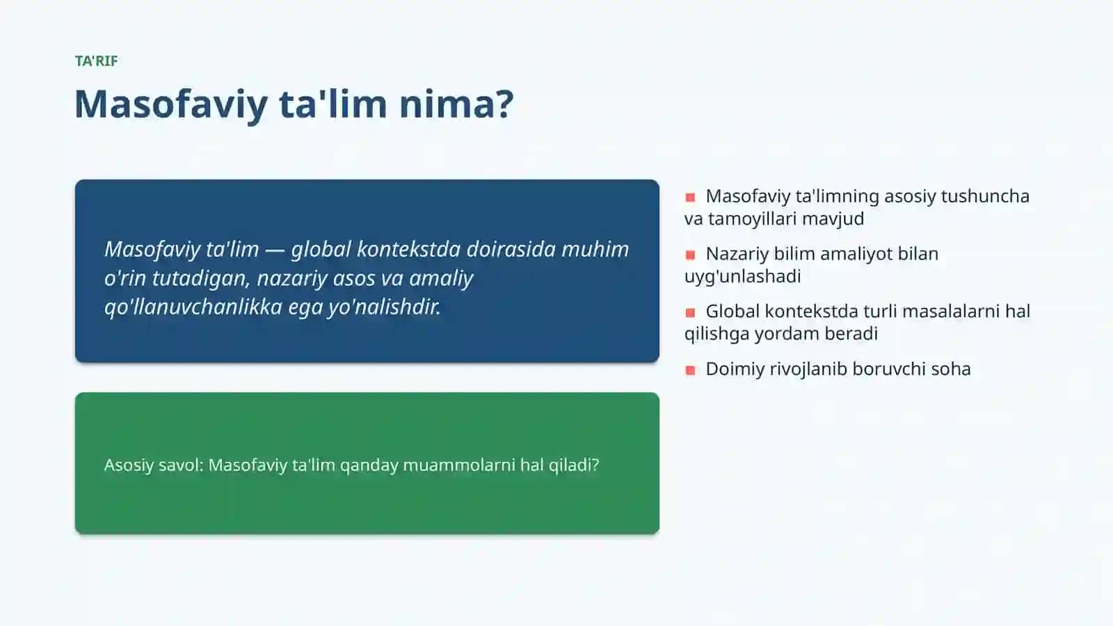 Masofaviy ta'lim 4