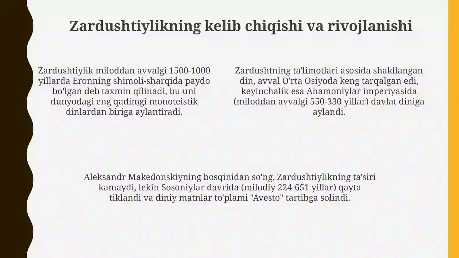 Milliydinlar.Zardushtiylik 4