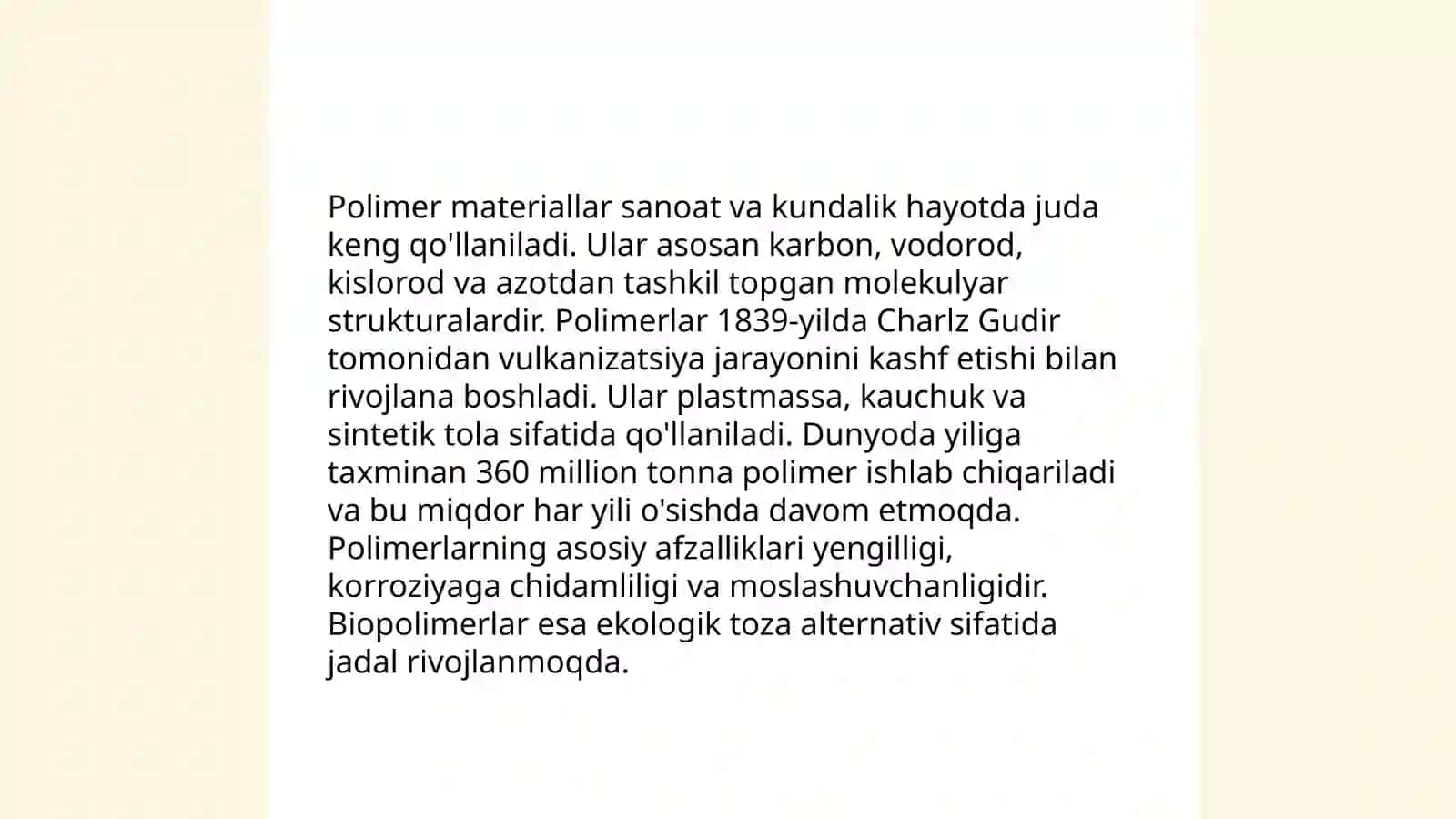 Kimyoviy tolalar ishlab chiqarish sanoati 4