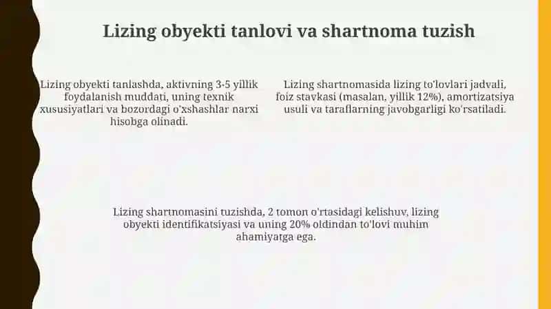 Lizing operatsiyalari tartibi 4