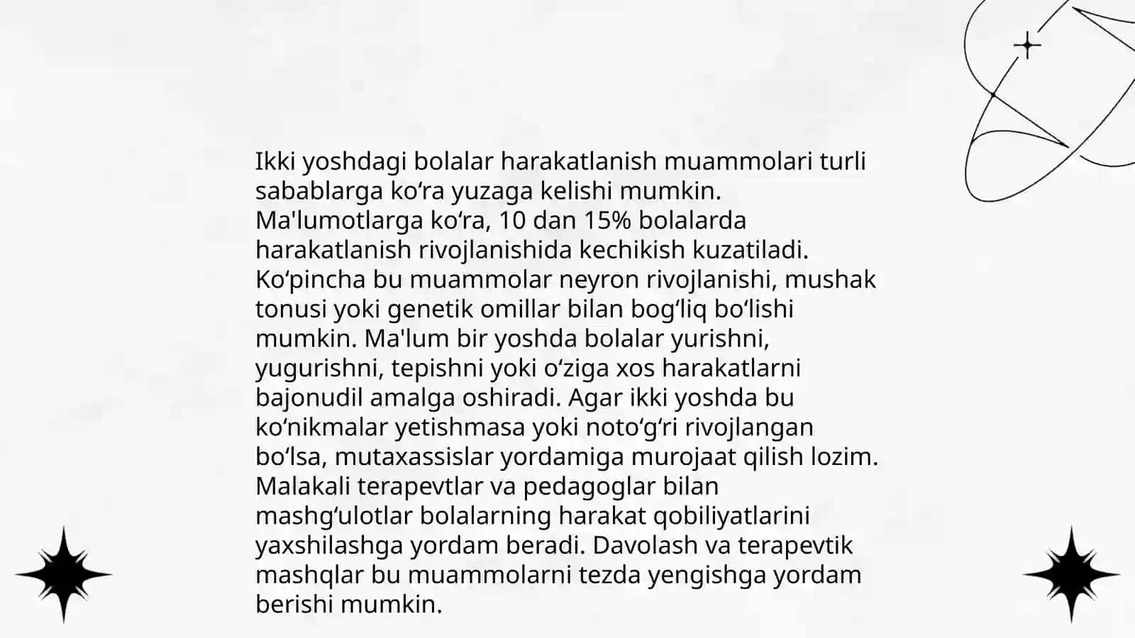 Ilk yoshdagi bolalarning psixomator rivojlanishidagi nuqsonlar 4