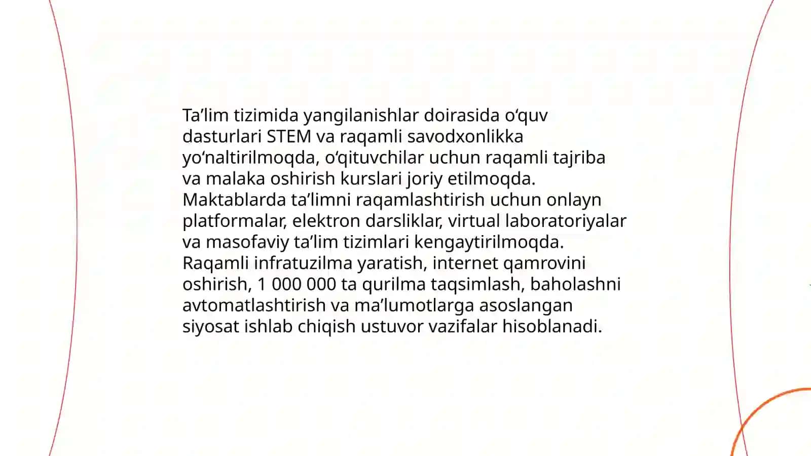 Yangi Oʻzbekiston — iqtisodiy islohotlar va barqaror oʻsish 4