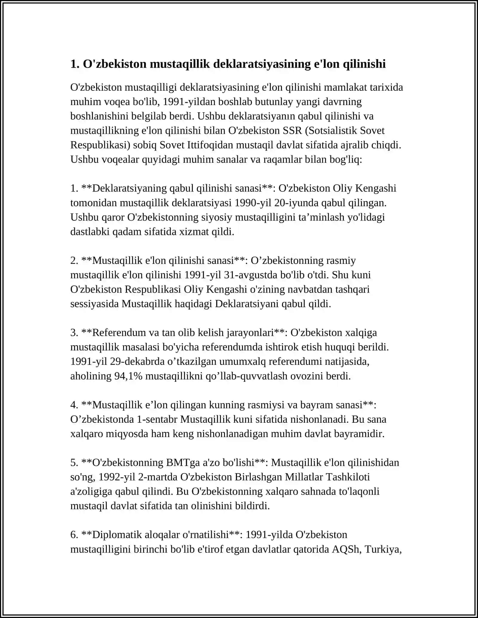 O'ZBEKISTONDA MUSTAQILLIK RAMZLARINING QABUL QILINISHI 4