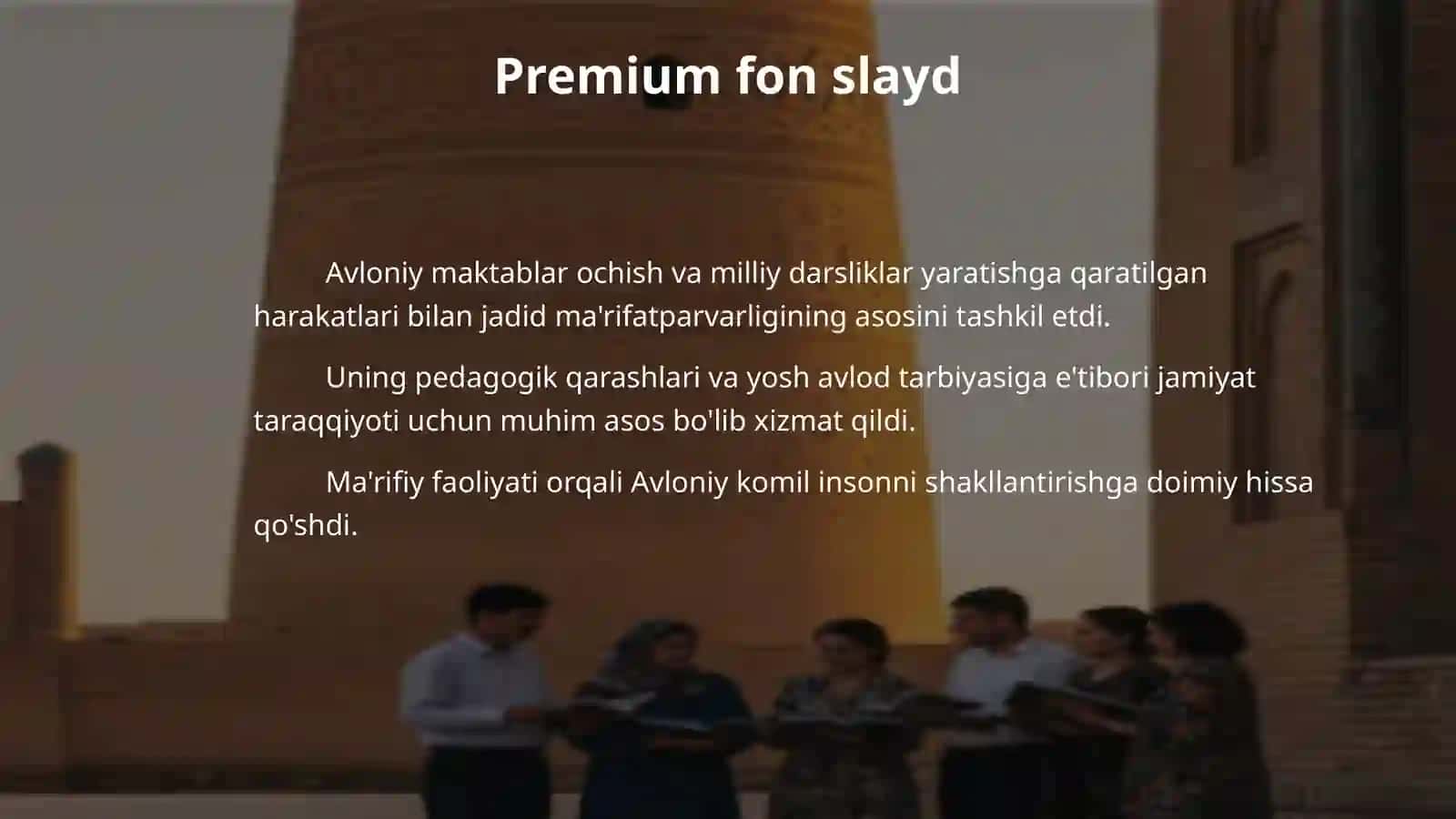 A Avloniyning turkiy Guliston yoxud axloq asarining komil inson tarbiyasidagi oʻrni 4