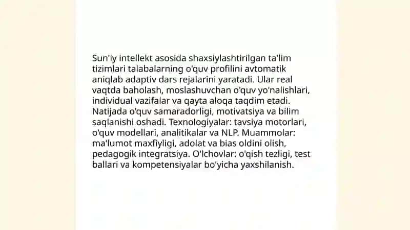 Inovatsion texnologiyalar talim sifatini oshirish manbai sifatida 4