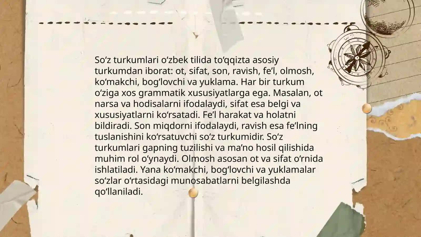 Tillarning morfologik tasnifi 4