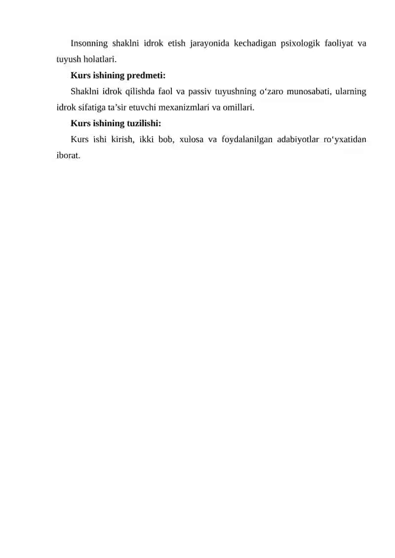 SIRTQI TA’LIM PEDAGOGIKA VA PSIXOLOGIYA YO‘NALISHI KURS ISHI 4