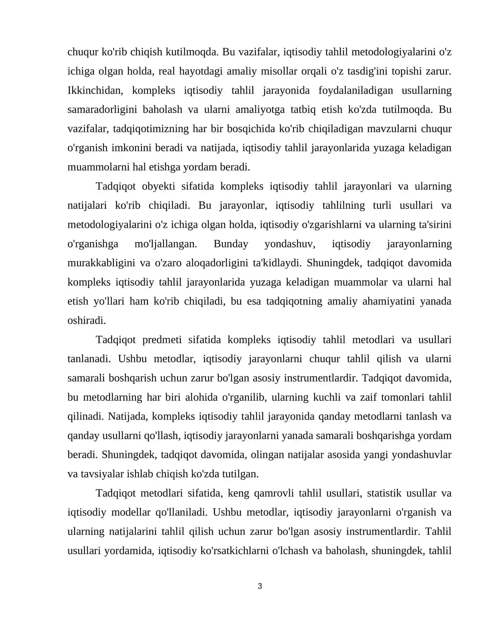 Kompleks iqtisodiy tahlil va uning muhim jihatlari 4