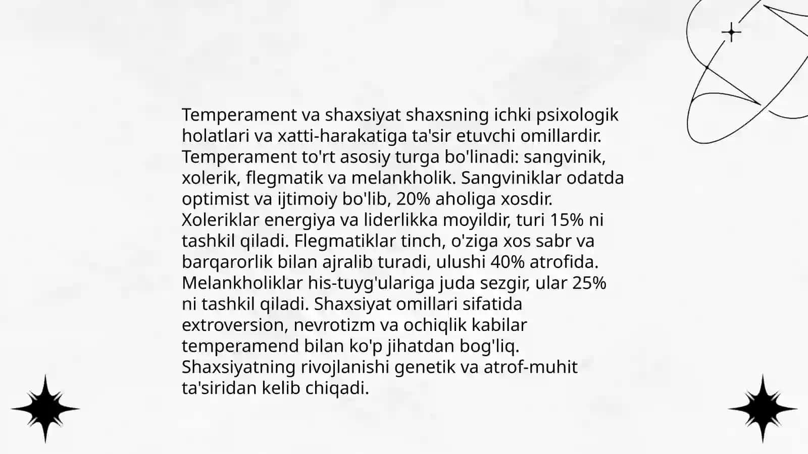 Temperament 4