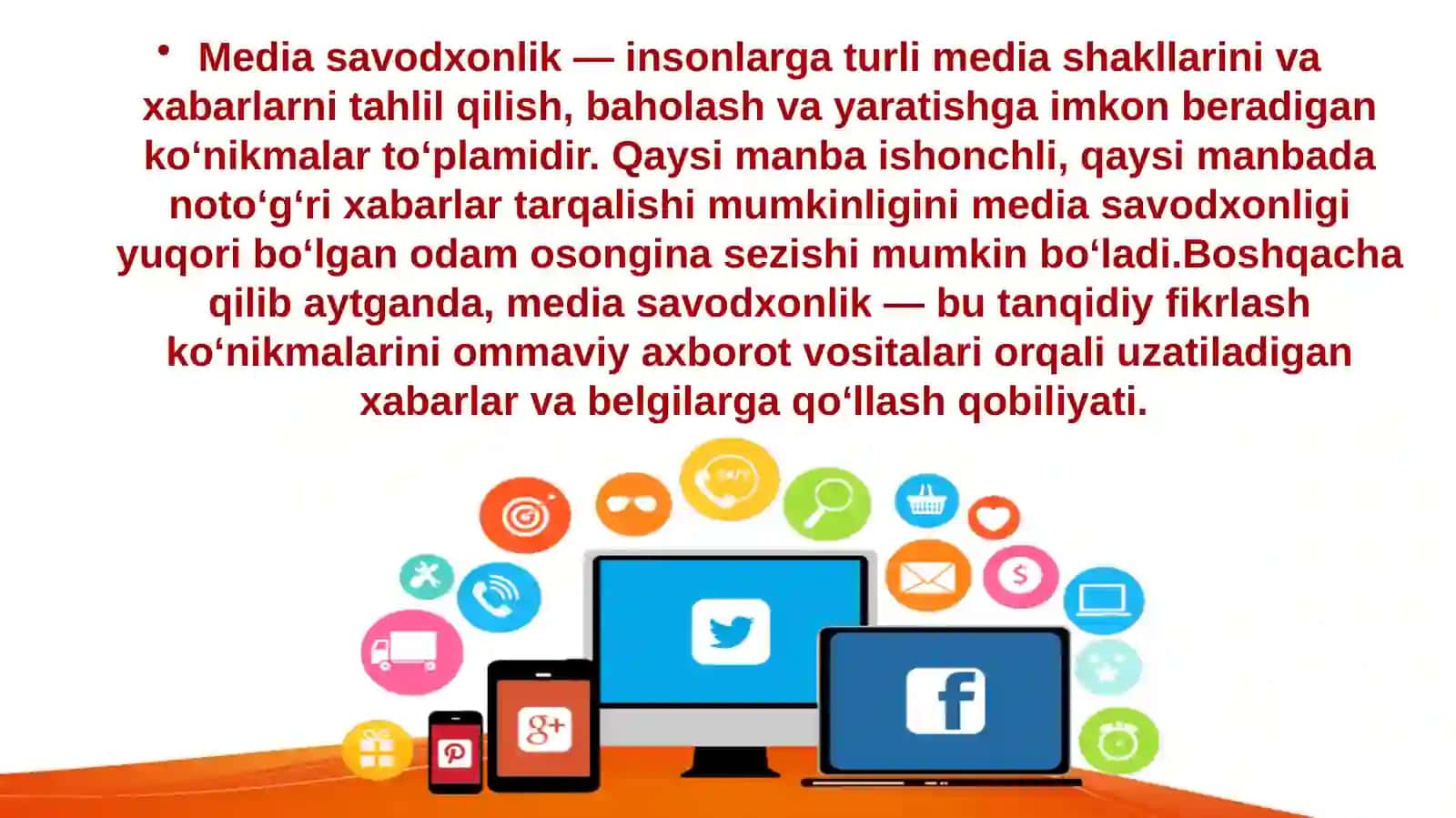 OAV AHOLINING MEDIASAVODXONLIGINI OSHIRUVCHI VOSITA SIFATIDA 4