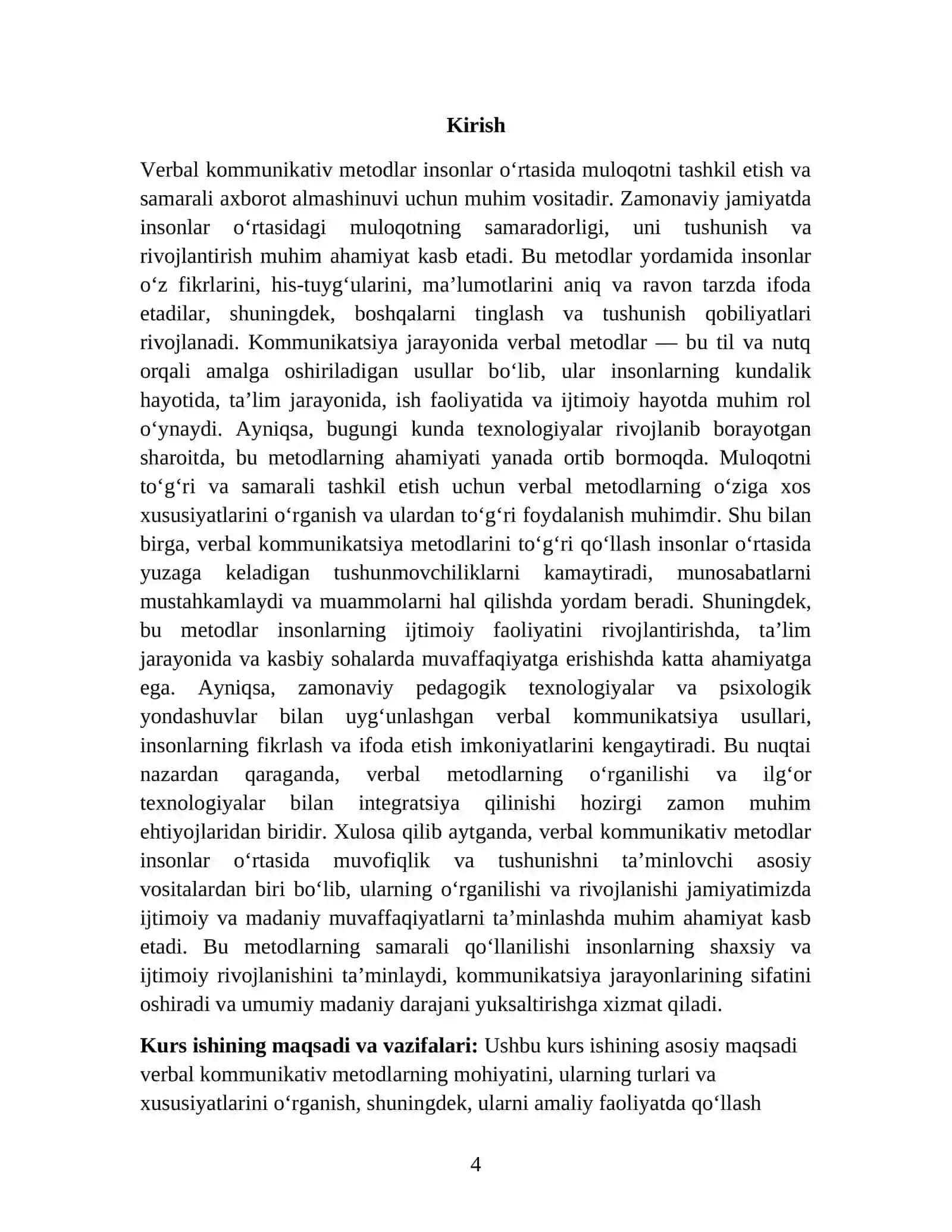 VERBAL KOMUNIKATIV METODLAR 4