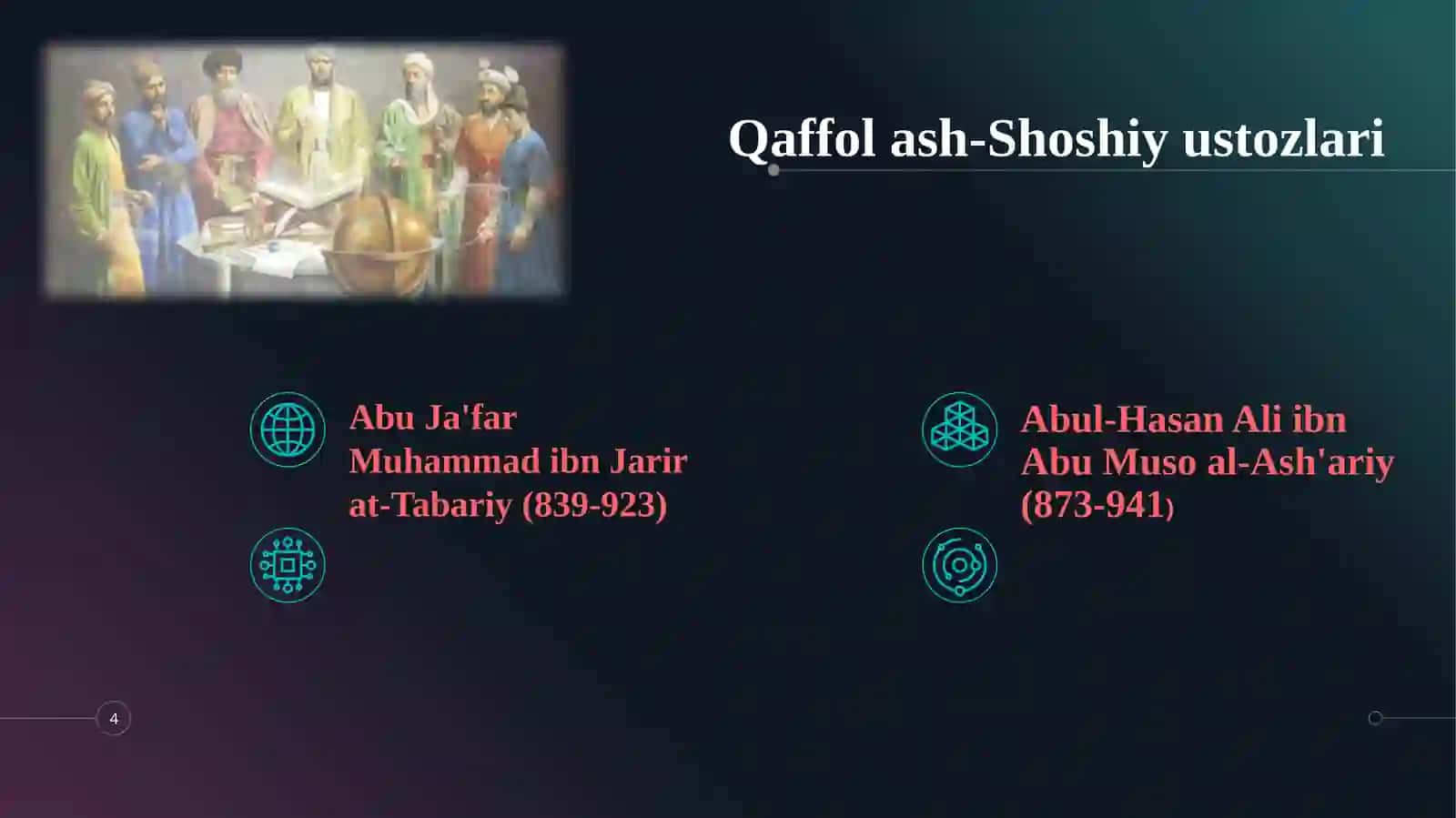 Qaffol Ash-Shoshiy (Qulfchi) 4