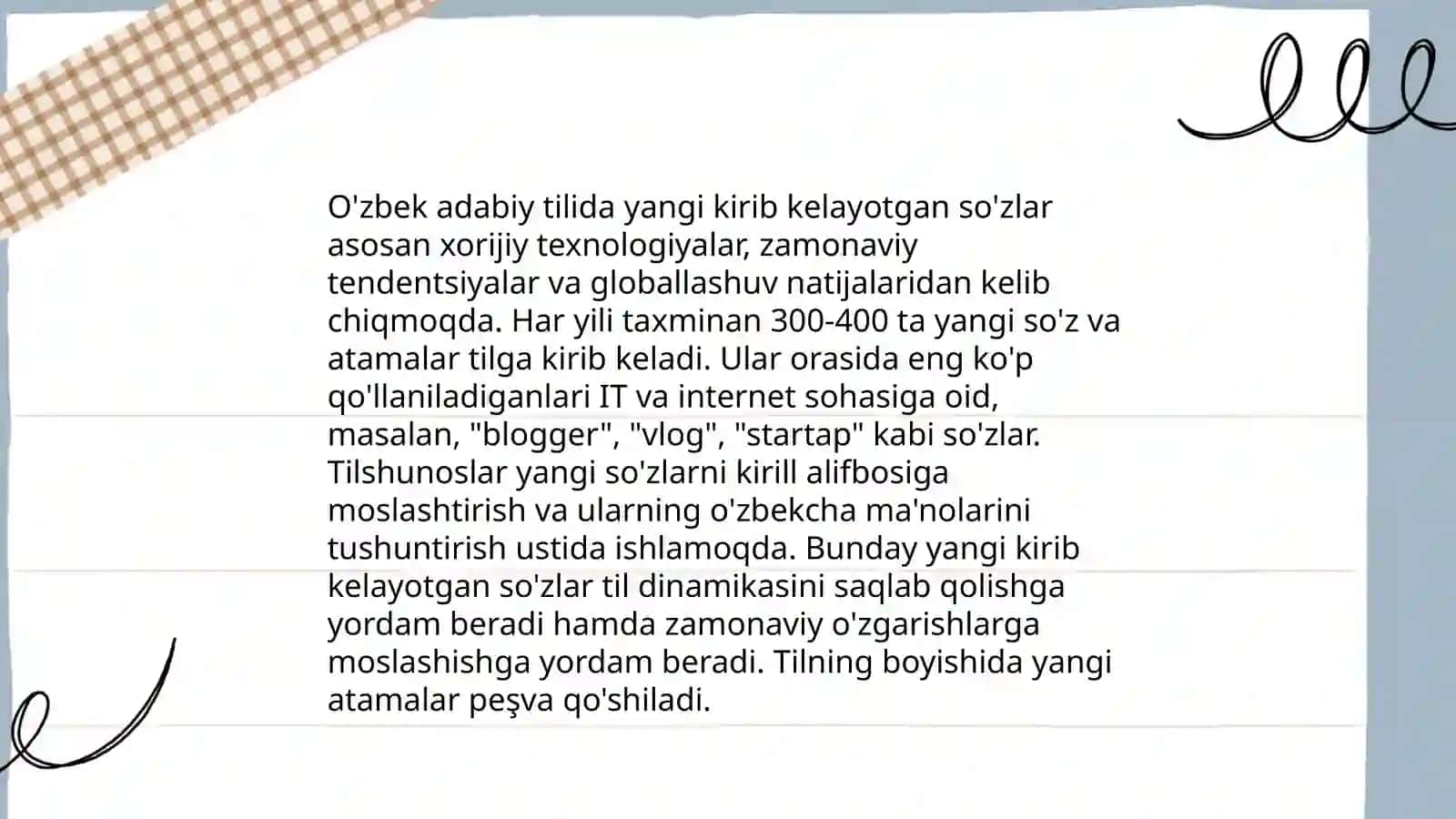 Hozirgi oʻzbek adabiy tilidagi leksikalogik tatqiqotlar 4