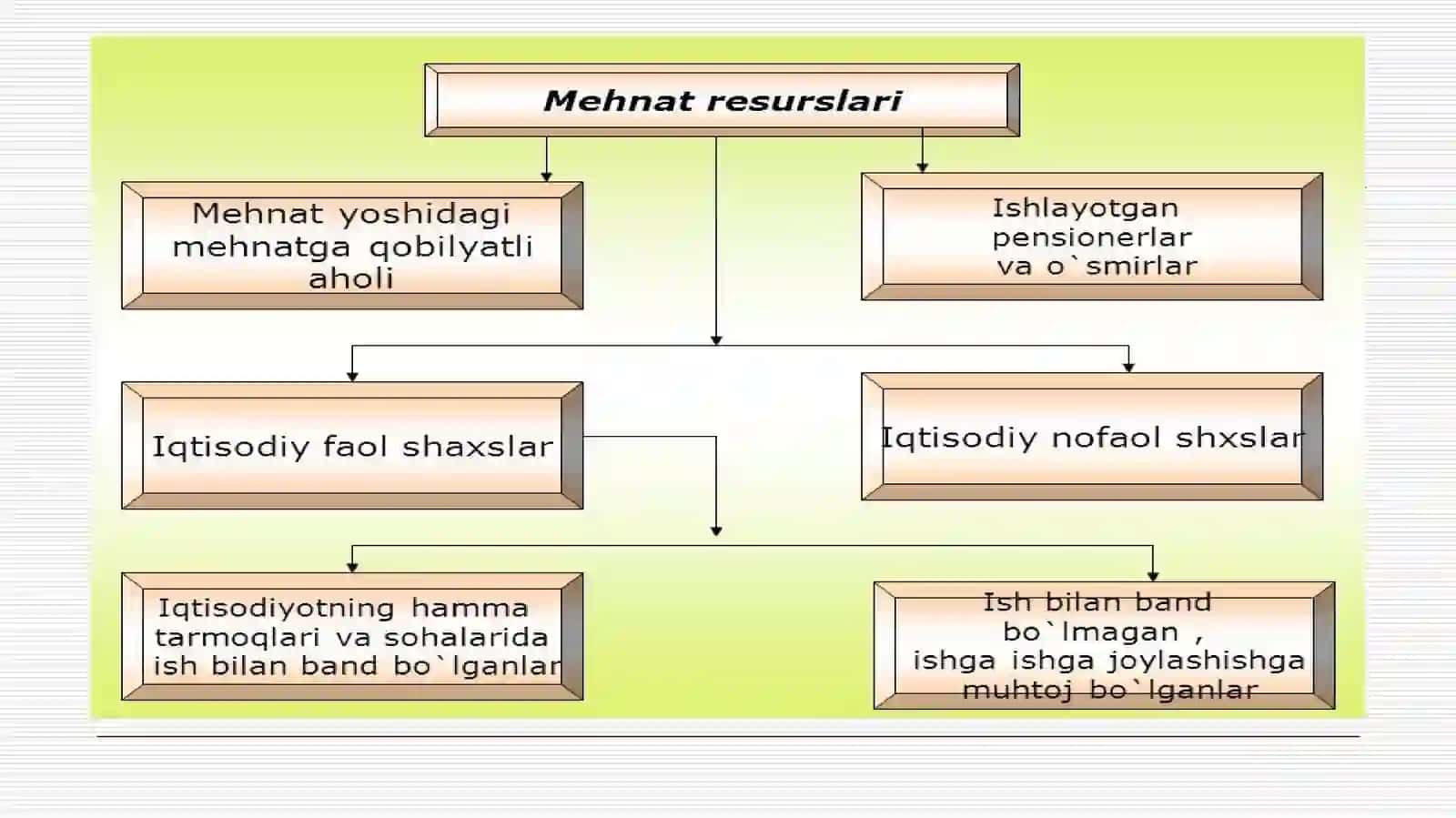Tabiiy resurslar tasnifi 4