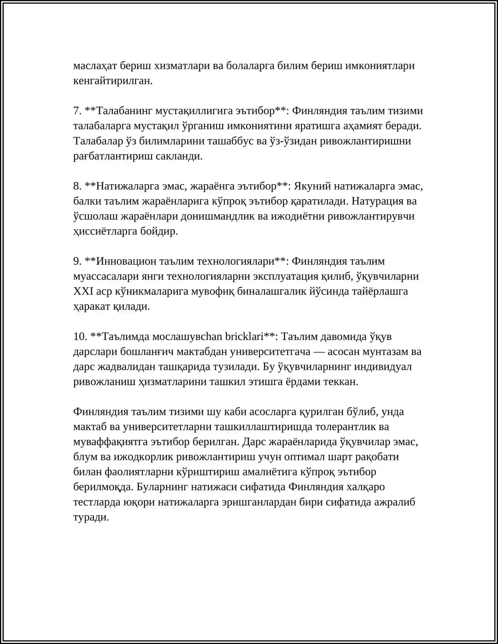 FINLANDIYA TALIMI 4