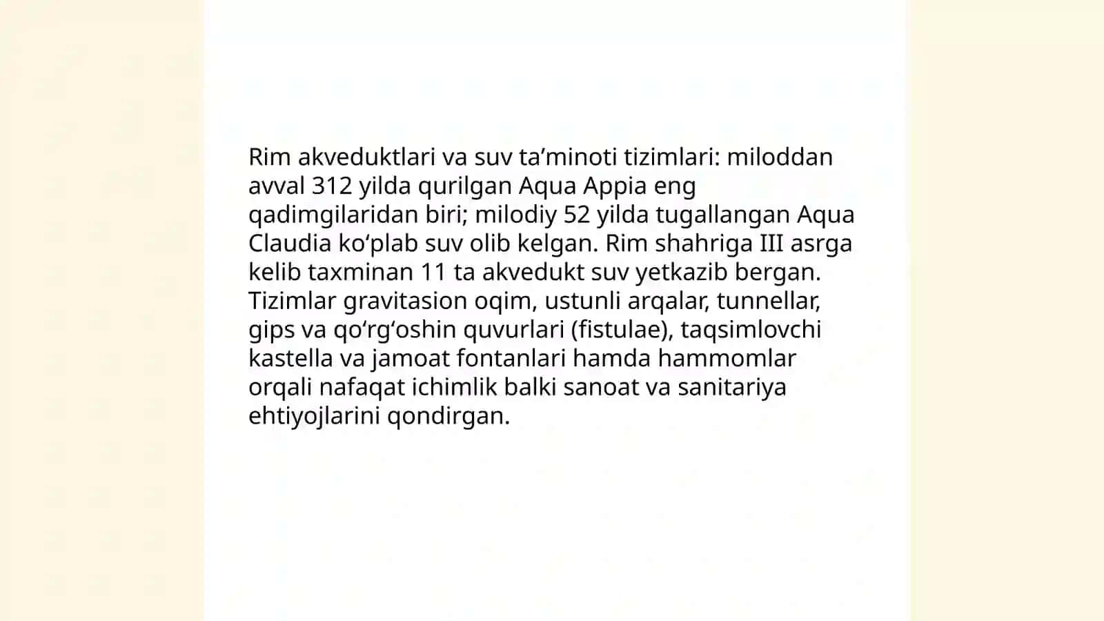 Qadimgi Rimda fan 4