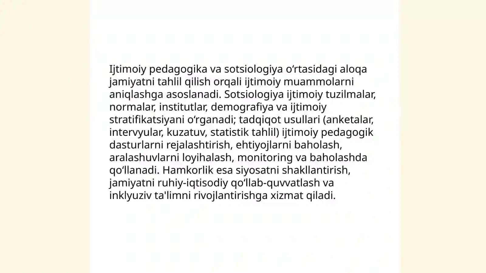 Ijtimoiy pedagogika va psixologiya 4