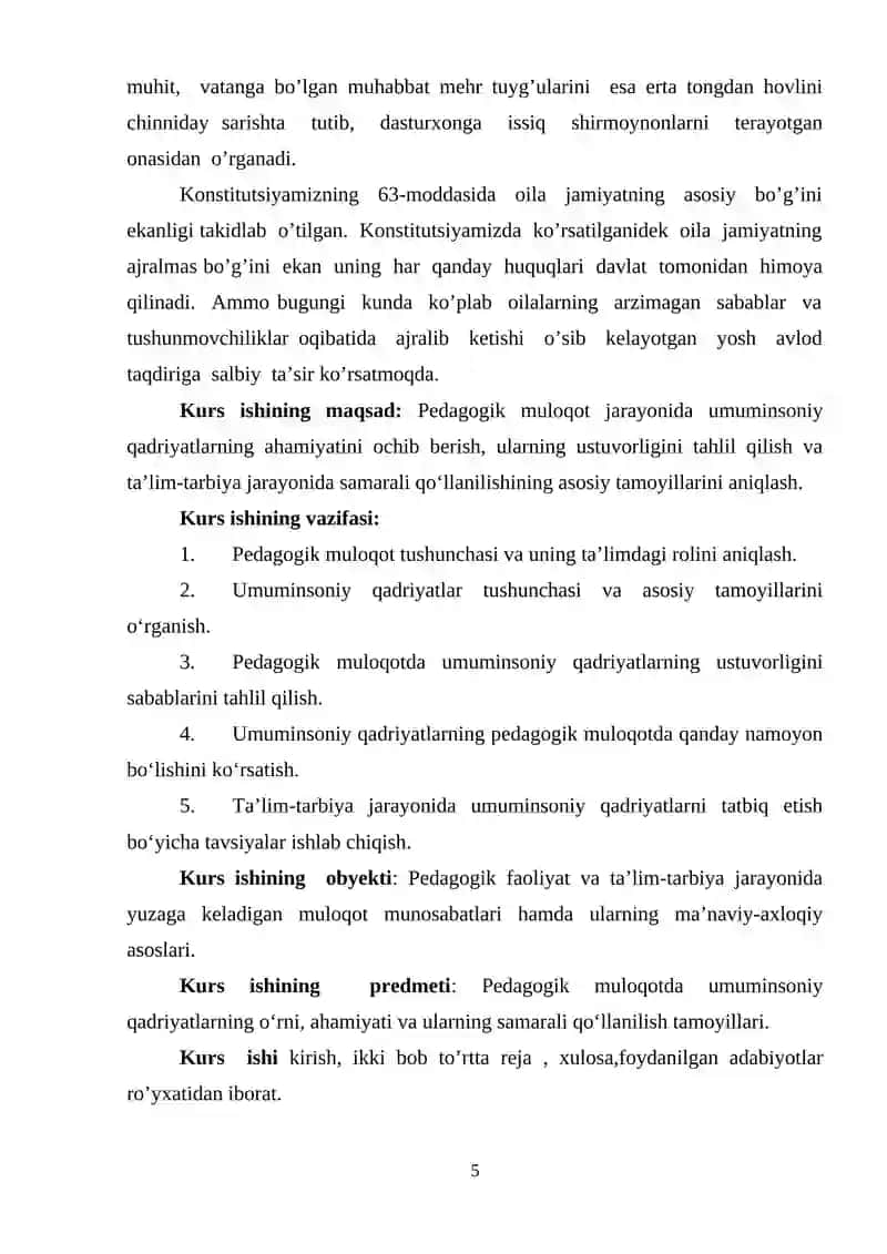 UMUMINSONIY QADRIYATLAR TUSHUNCHASI VA USTUVORLIGI 4