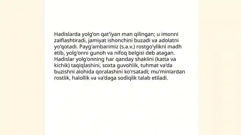 Hadislarda nutq odobi 4