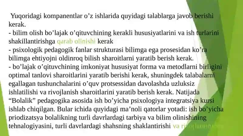 Integratsiyalashgan ta’limning pedagogik-psixologik xususiyatlari 4