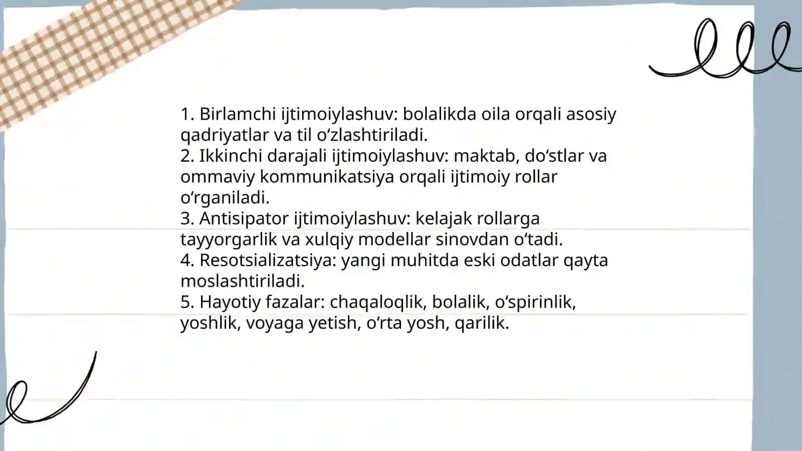 Ijtimoiylashuv omillari va vositalari boʻyicha taqdimot tayyorlash 4
