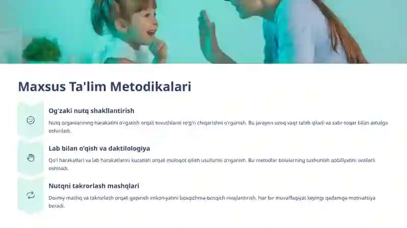 Eshitishda Nuqsoni Bo'lgan Bolalar: Ta'lim va Qo'llab-quvvatlash 4