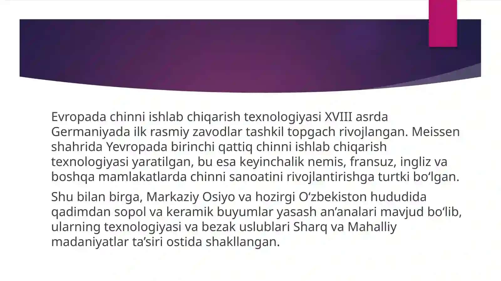 Chinnining paydo bo’lish tarixi 4
