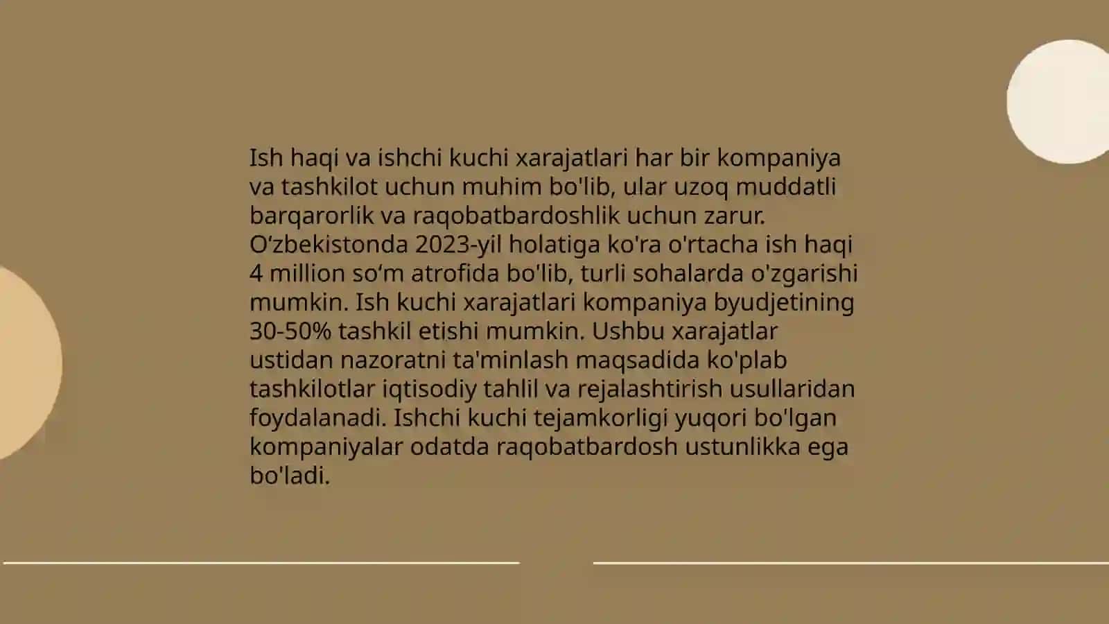Xomashyo va materiallar xarajatlari 4