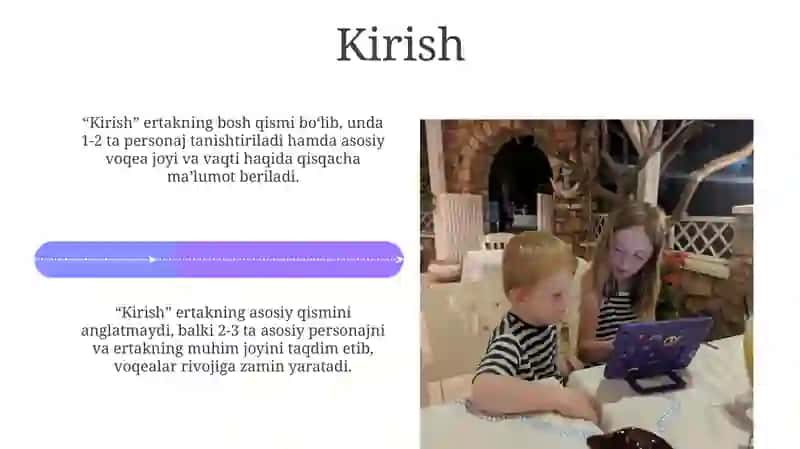 MTT Tayyorlov guruhlari Tarbiyalanuvchilarning lugati boyligi oshirishda ertaklarni tutgan órni 4
