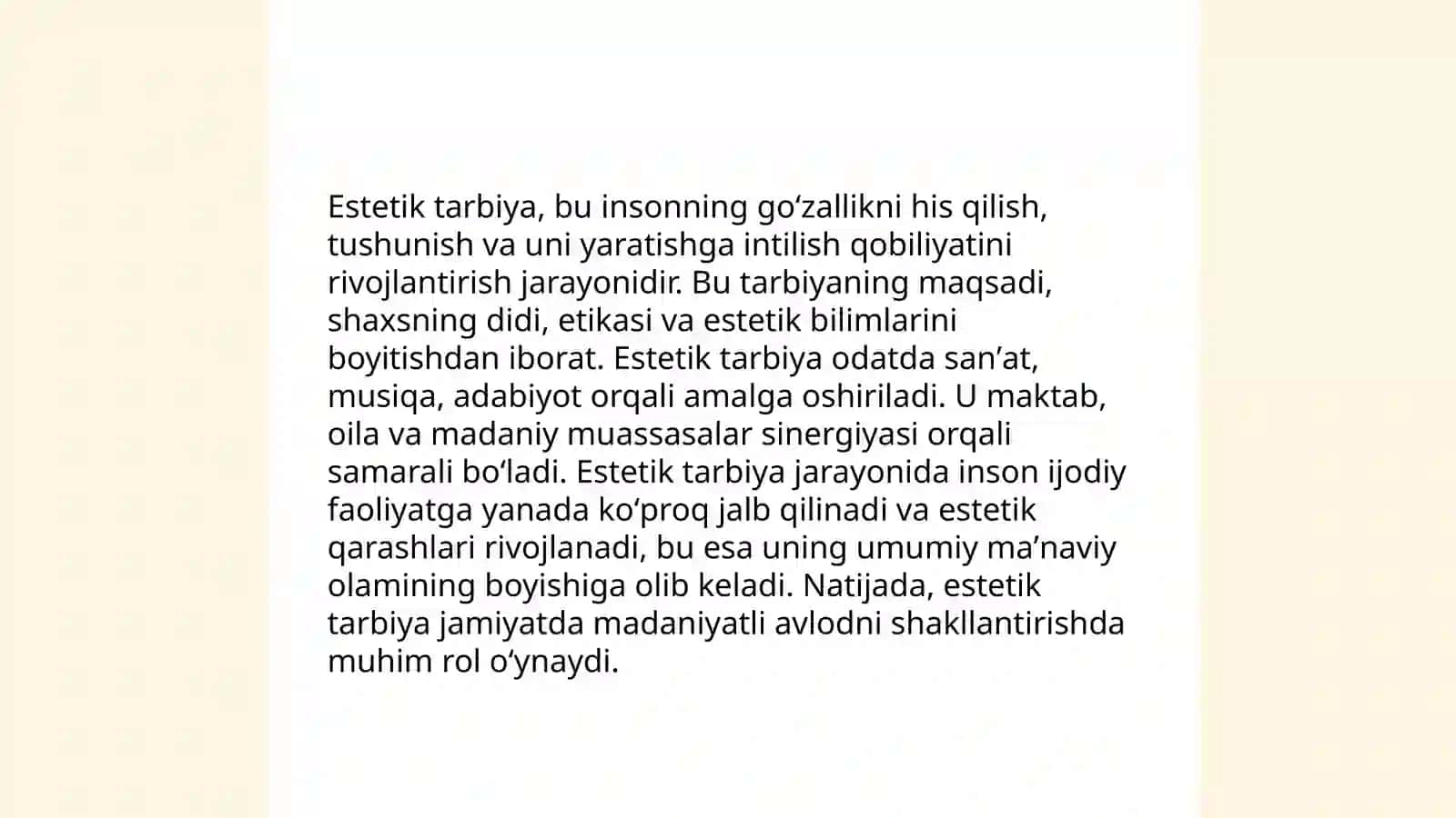 Boshlangʻich taʼlimda tarbiya turlari 4