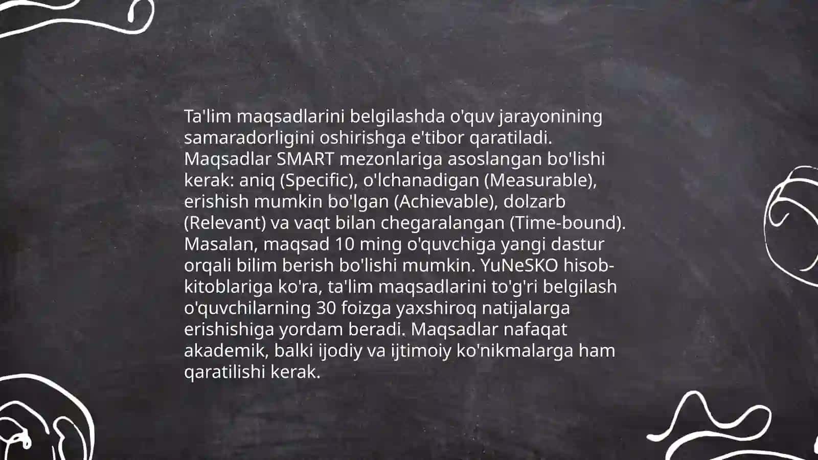 Amaliyot rejasini tuzish 4