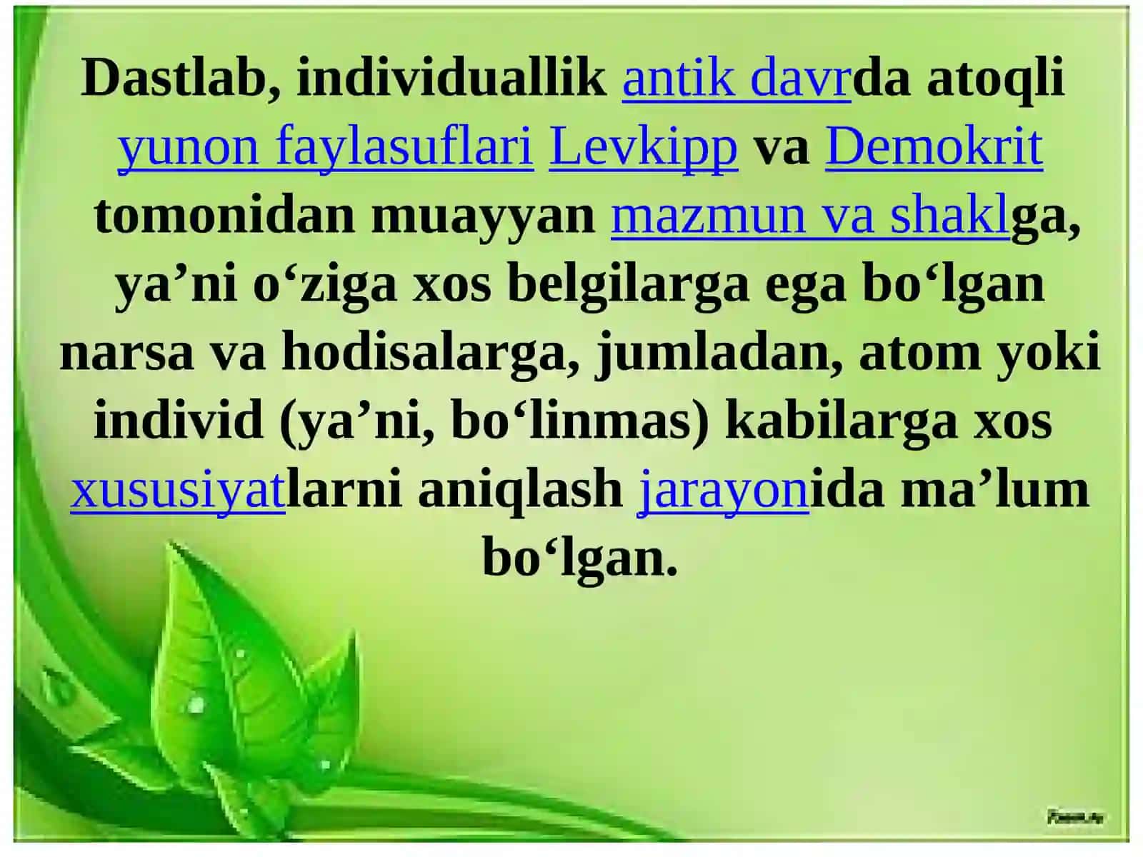 Individuallik psixologik muammo sifatida 4