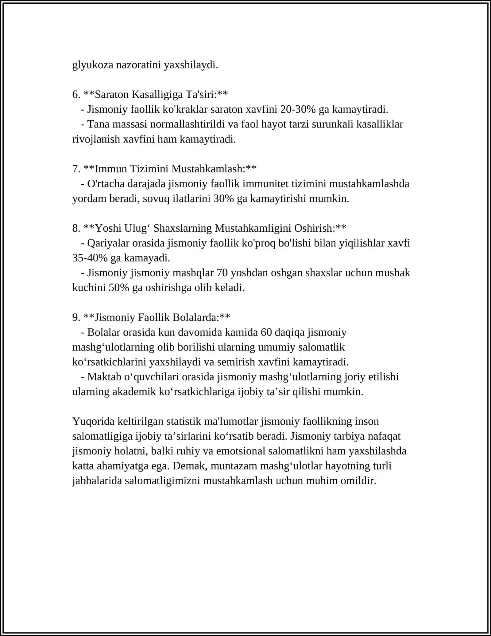 Jismoniy Tarbiyada Valeologiyaning ahamiyati 4